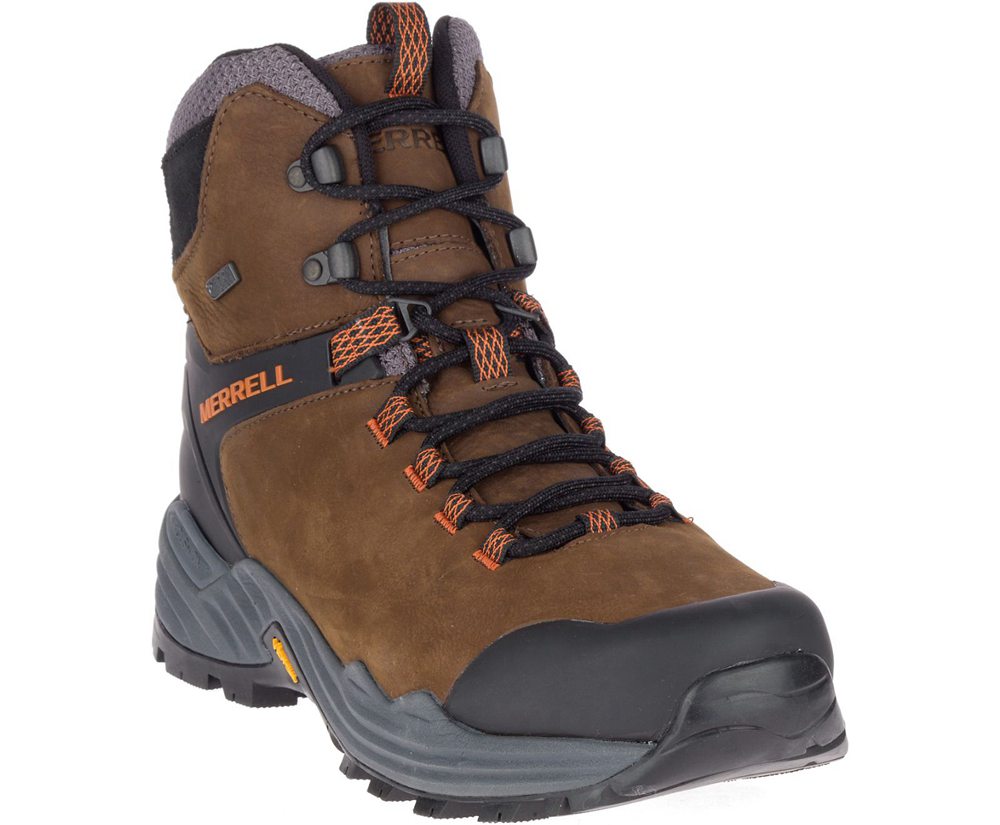 Merrell Støvler Herre - Phaserbound 2 Tall Waterproof - Brune - HGW437162